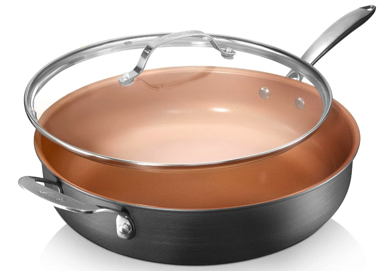 Non-sticking high sauce pan